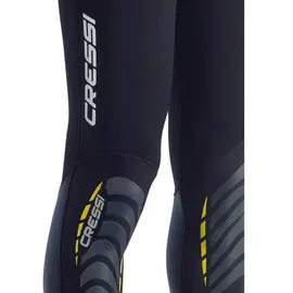 Cressi Neoprenanzug Lui Schwarz/Gelb M