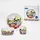 VAN WELL Baustelle Kindergeschirr Set 3-tlg. bunt