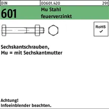 Hörger & Geßler Sechskantschraube M24 x 90 10 Stück