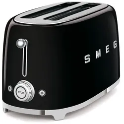 Smeg TSF02BLEU Toaster 4 Scheibe(n) 1500 W Schwarz
