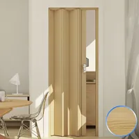 Innenraum Falttür In Pvc 83x214 Cm Mod. Maya Farbe Buchenholz