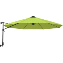 vidaXL Wand-Sonnenschirm Ø 290 cm Apfelgrün