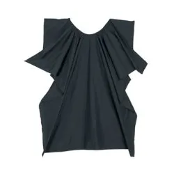 Comair Umhang Salon Nylon schwarz mit Hakenverschluss 110x140cm