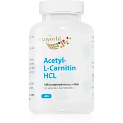 Vita World Acetyl-L-carnitine HCL Kapseln für Sportler 120 KAP