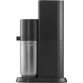 Sodastream Duo schwarz + 2 Glaskaraffen + 2 PET-Flaschen + Zylinder