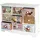 Mendler Kommode Venlo 60 x 79 x 30 cm Bunt / Weiß