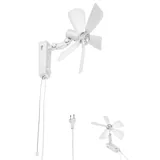 Sichler Haushaltsgeräte Wand-Ventilator mit Oszillation, Ø 43 cm, 20 Watt, Neigung einstellbar