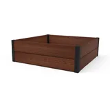 KETER Maple Hochbeet 106 x 106 x 32 cm Braun