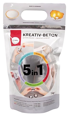 Rayher Kreativ-Beton 5in1, 1 kg