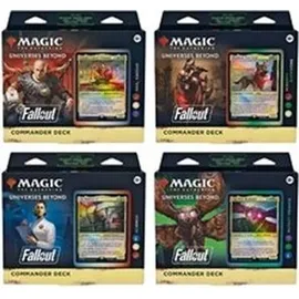Wizards of the Coast Fallout Commander Deck Bundle mehrfarbig