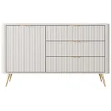 Feldmann-Wohnen Kombikommode Lante 138 x 81 x 38 cm Beige