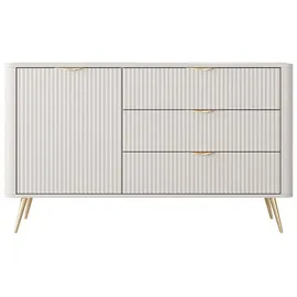 Feldmann-Wohnen Kombikommode Lante 138 x 81 x 38 cm Beige