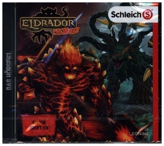Schleich® Eldrador Creatures - 08 - Goldor Greift Ein  1 Audio-Cd - Various (Hörbuch)