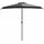 Garden Pleasure Wandschirm 270 x 270 cm Schwarz