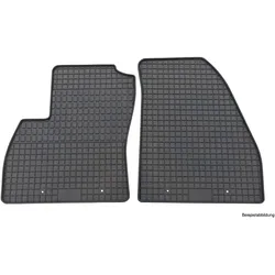 PETEX Fußmattensatz schwarz - vorbereitet für Befestigungssystem Universal  37810