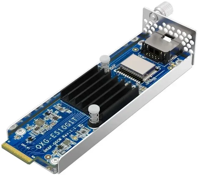 QNAP QXG-ES10G1T E1.S LAN Module Netzwerk-Transceiver-Modul 10000 Mbit/s RJ-45