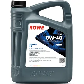 Rowe HIGHTEC SYNTH RS SAE 0W-40 5 Liter