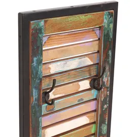 SIT Möbel Fiume 85 x 50 x 35 cm Altholz bunt / schwarz