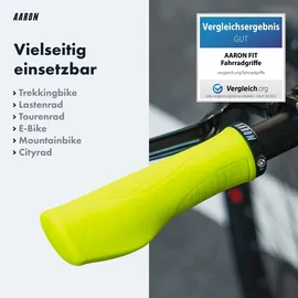Aaron Fahrradgriffe Ergonomisch Gelb