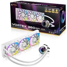 Antec Vortex 360 Argb Whit, CPU Wasserkühler, Weiss