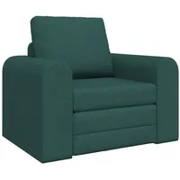 VidaXL Boden Schlafsofa 2-in-1 Dunkelgrün 98x71x83 cm Stoff