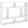 vidaXL Wandregal 75 x 16 x 55 cm Weiß