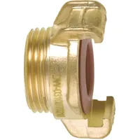 Geka plus-Gewindestück K, MS, AG G1/2", DVGW, KTW BWGL, SB