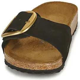 Birkenstock Madrid Big Buckle Nubukleder schwarz 41