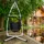 ML-Design Hängesesselgestell, Weiß, Metall, 1-Sitzer, 110x208x110 cm, Gartenmöbel, Hängematten