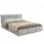 home collective Polsterbett 140 x 200 cm Grau