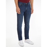 Tommy Hilfiger Slim-fit-Jeans »Bleecker«, mit Baumwoll-Denim Stretch, extra bequem, blau bridger indigo, 40W / 36L