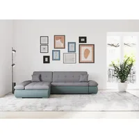 DOMO collection Ecksofa »Moric B/T/H 300/172/80 cm, auch in Cord, L-Form«, XXL-Format, wahlweise auch mit Bettfunktion und Armverstellung, bunt