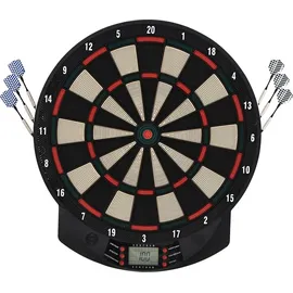 Homcom Elektronische Dartscheibe Kunststoff inkl. 6 Darts