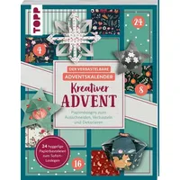 Frechverlag Der verbastelbare Adventskalender: Kreativer Advent. Papierdesigns zum Ausschneiden,