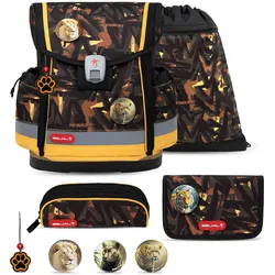 Rucksack Classy Plus ergonomisches Schulranzen-Set 5-teilig Animals