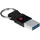 Emtec - USB-Stick 3.2 Nano Ring T100 Kapazität 128 GB, 128 GB – Universelle Kompatibilität USB 3.0 – ECMMD128GT103 Schlüsselring – ultradünn, ohne Kappe, schwarz / silber