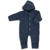 Engel Kinder Fleece Overall (Größe 62 , blau)