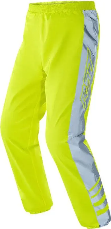 RST Flo-Rider Wasserdichte Reflektierende Regen-Motorradhose Flo Gelb - XL