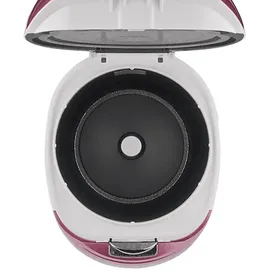 Cuckoo CR-0631F Reiskocher (580 Watt, Pink/Weiß)