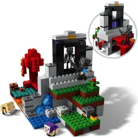 LEGO Minecraf Das zerstörte Portal 21172