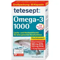 Tetesept Omega-3 1000 Kapseln 80 St.