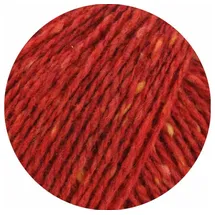 Lana Grossa Häkelwolle Soft Tweed Grau 50 g