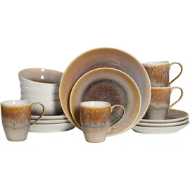 CreaTable Caldera Kombiservice 16-tlg. sand
