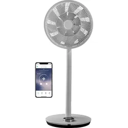 DUUX DXCF19 Whisper Flex Smart Fan Standventilator Grau (27 Watt)
