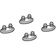 Geberit Set Ausgleichspuffer für WC-Sitz 242173001 zu Geberit AquaClean 4000