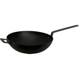 RONNEBY BRUK Ultra Light Professional Wok-Pfanne, Ø 32 cm, mit Schmiedeeisengriffen",