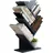 VCM Nulis L Standregal 0 x 0 x 0 cm Schwarz