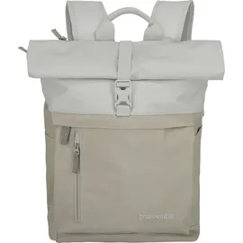 Travelite Rollup Rucksack 35 l Sand/Elfenbein