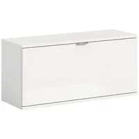 VCM ebuy24 Schuhschrank ProjektX Weiß 92 x 37 cm