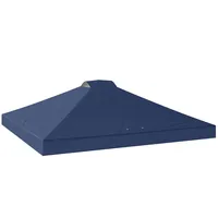 Outsunny Ersatzdach 3 x 3 m Blau